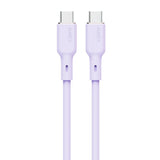 Aukey CB-SCC101 100W USB-C to USB-C Cable - 1m - Purple