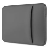 Tech-Protect MacBook / Laptop Neoprene Sleeve 13-14" (34 x 24.5 cm) w. Extra Pocket - Black