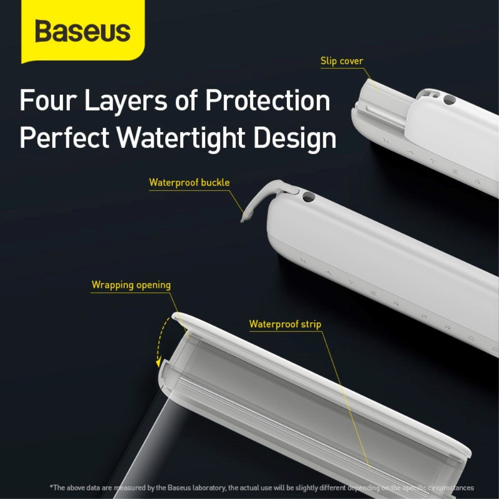 Baseus Let's Go Waterproof Case - White (Max. Phone: 160 x 90 x 10 mm)