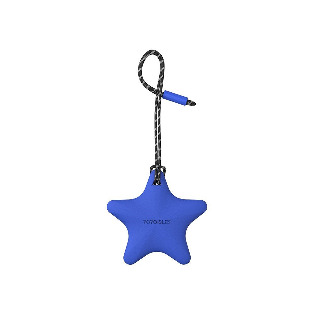 Star-shaped AirTag 1. & 2. Gen. Case with Strap - Blue