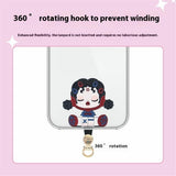 Insert Plate for Mobile Strap - Cartoon Design - Dachshund