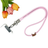 Braided 3-in-1 Mobile Strap - 90cm / 30cm - Pink