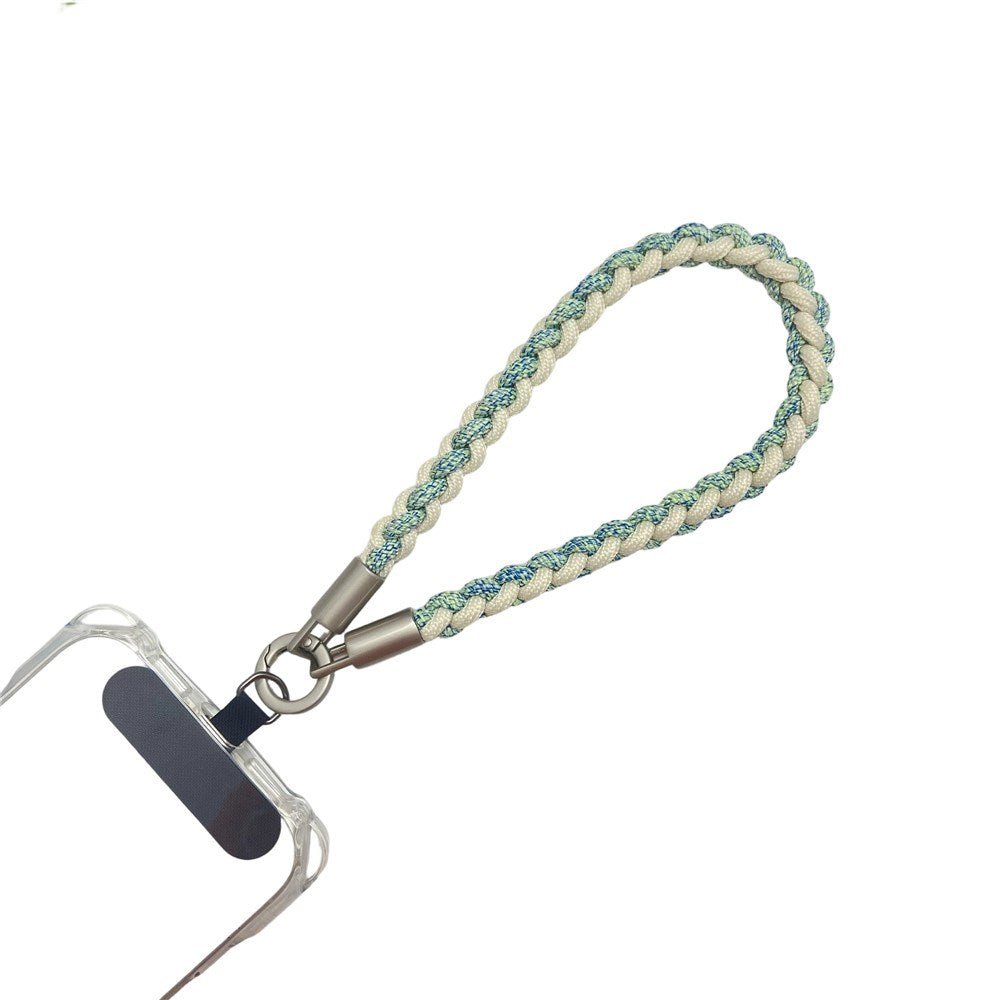 Braided 3-in-1 Mobile Strap - 90cm / 30cm - Green