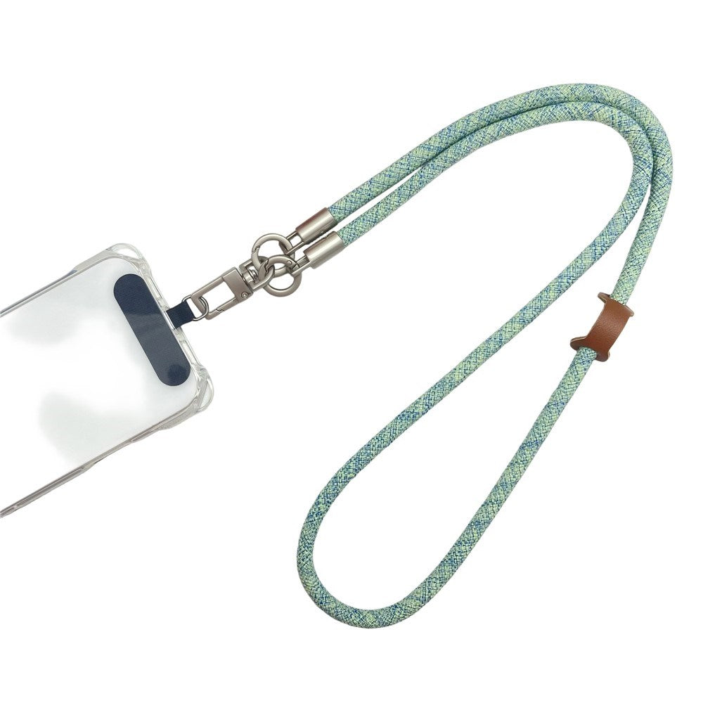 Braided 3-in-1 Mobile Strap - 90cm / 30cm - Green