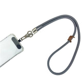Braided 3-in-1 Mobile Strap - 90cm / 30cm - Grey