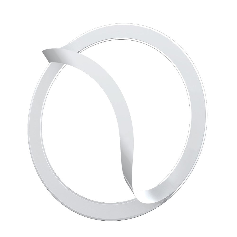 Baseus MagSafe Compatible Magnetic Rings - 2 Pack - Silver