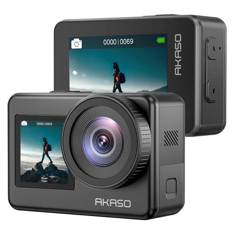 AKASO Brave 7 Action Kamera 4K/30fps & 20MP with Double Screen - Black