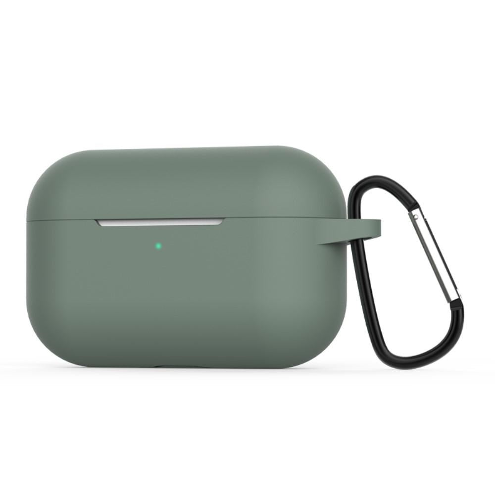 Apple Airpods Pro Case w. Carabiner - Green