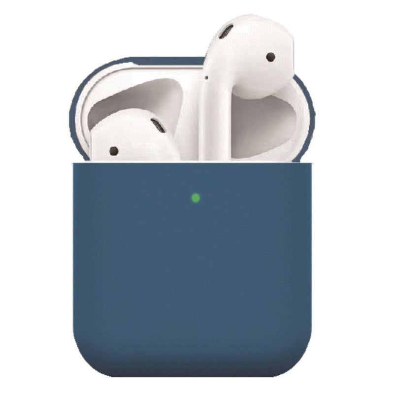 Apple AirPods (1. & 2. gen.) Thin Silicone Case - Dark Blue