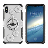 Apple iPhone X/XS 2 in 1 Hybrid Case w. Sports Armband - Silver