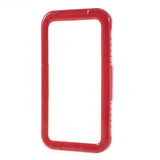 iPhone X / XS IP68 Waterproof Case - Transparent / Red