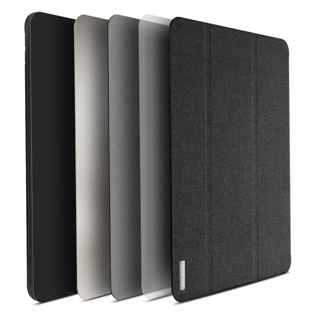 iPad Pro 12.9" (2017) Fabric Texture Case - DUX DUCIS DOMO Series Quality Case - Black