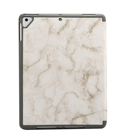 iPad Case - Sindal Marble Series Total Protection Case - Sand Grey