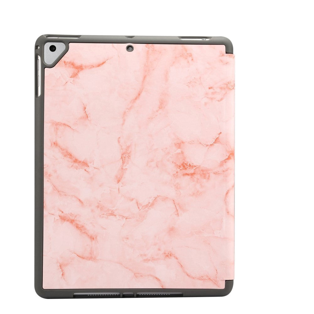 iPad Case - Sindal Marble Series Total Protection Case - Pink