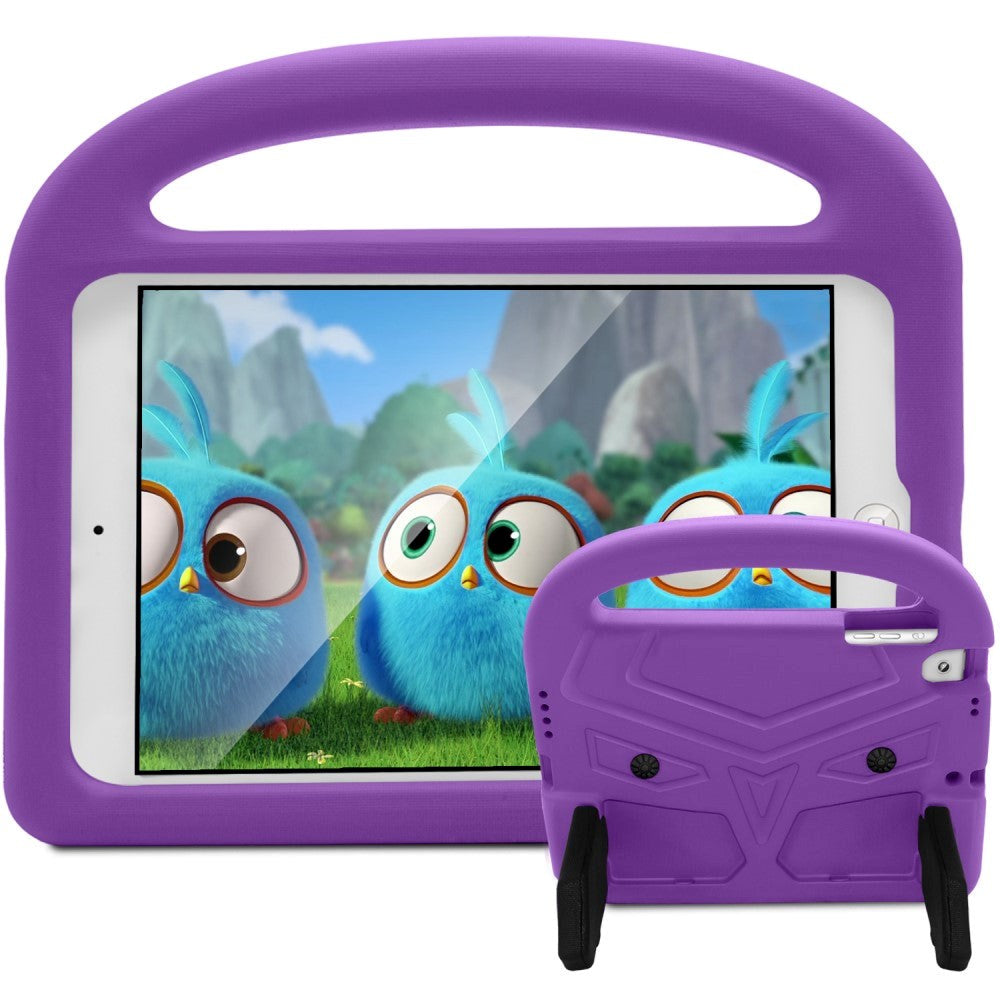 iPad Kids Case with Stand Function - Purple Bird