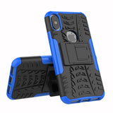 iPhone X / XS Cool Tyre Tough Case w. Stand Blue