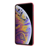 Apple iPhone Xs Max Ultra Thin Plastic Case - Red