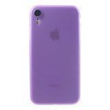 EIDERWOOD iPhone XR Thin Plastic Case - Purple