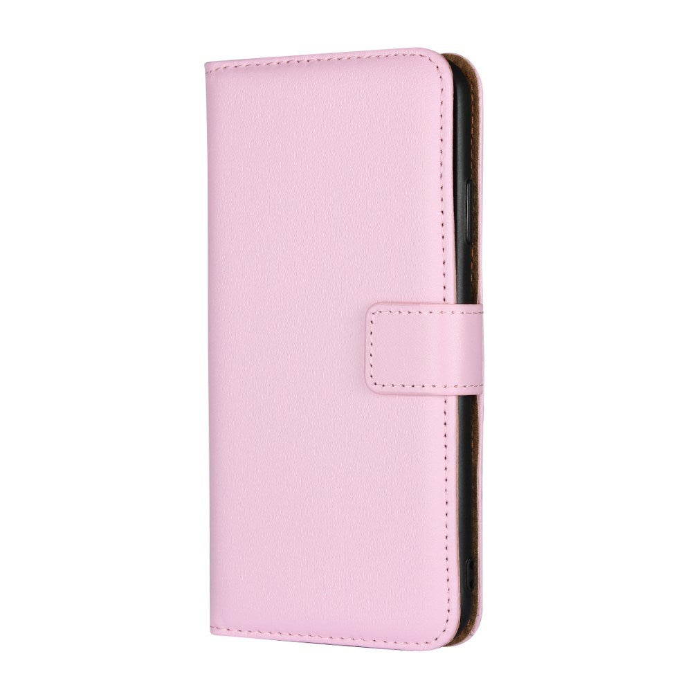 EIDERWOOD iPhone XS Max Leather Flip Case w. Wallet & Stand Function - Pink