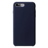 EIDERWOOD iPhone 8 Plus / 7 Plus Lined Silicone Case - Dark Blue