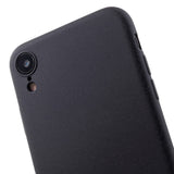 EIDERWOOD iPhone XR Matte Flexible Plastic Case - Black