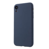 EIDERWOOD iPhone XR Matte Flexible Plastic Case - Dark Blue