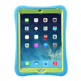 iPad (2018) / iPad (2017) Pepkoo Shockproof Case w. 360 Degree Stand - Blue / Green