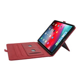 iPad Pro 11" (2018) Exclusive Multifunctional Leather Case - Red