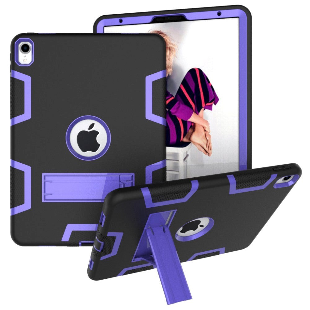 iPad Pro 11" (2018) Shock-proof Hybrid Case with Stand Function - Black / Purple