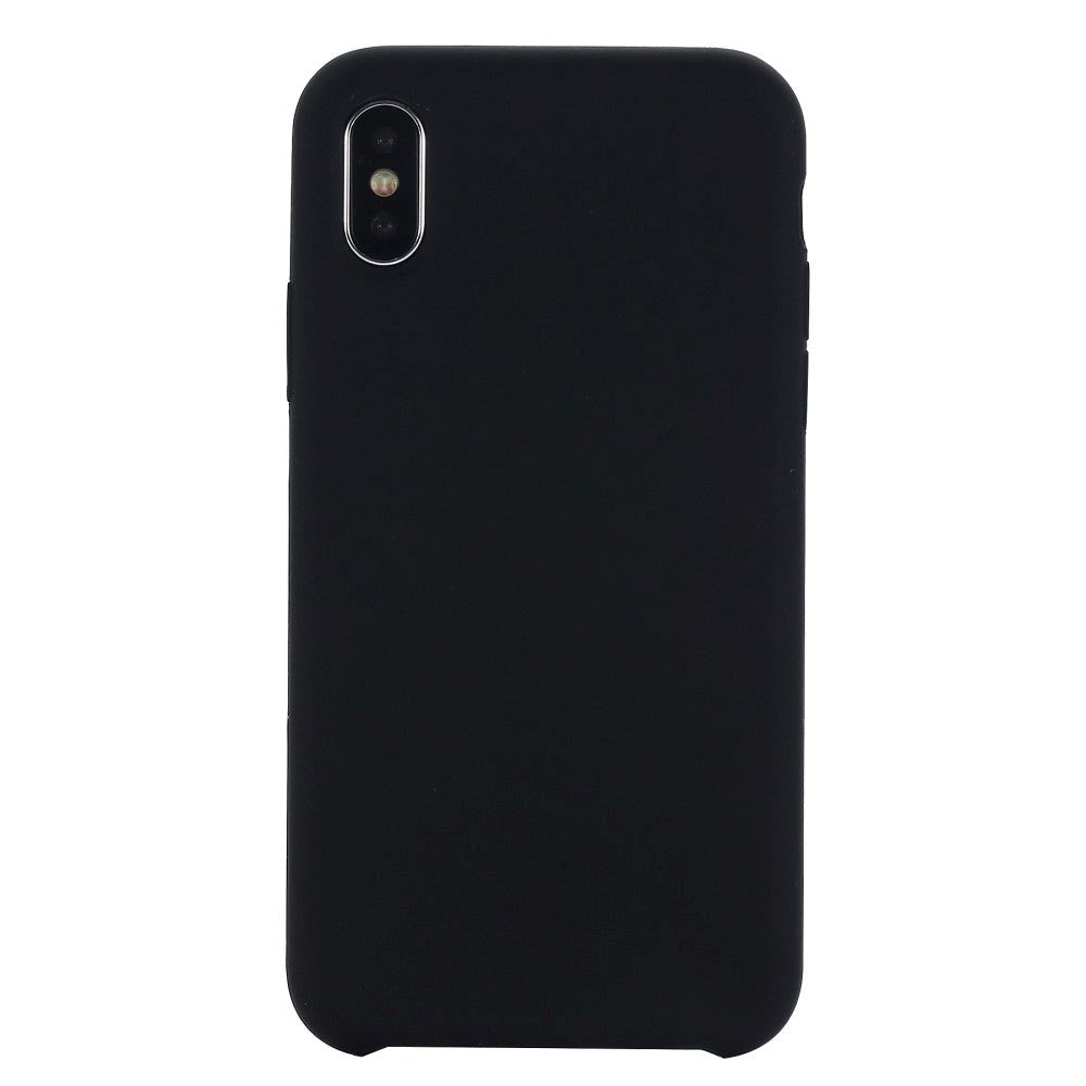 iPhone X / XS Soft Silicone Case - Black Vol. 2