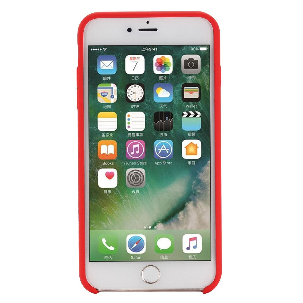 iPhone 6 / 6s Soft Silicone Case - Red