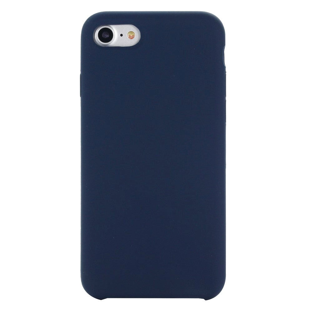 iPhone SE (2022 / 2020) / 8 / 7 Soft Silicone Case - Dark Blue Vol. 2