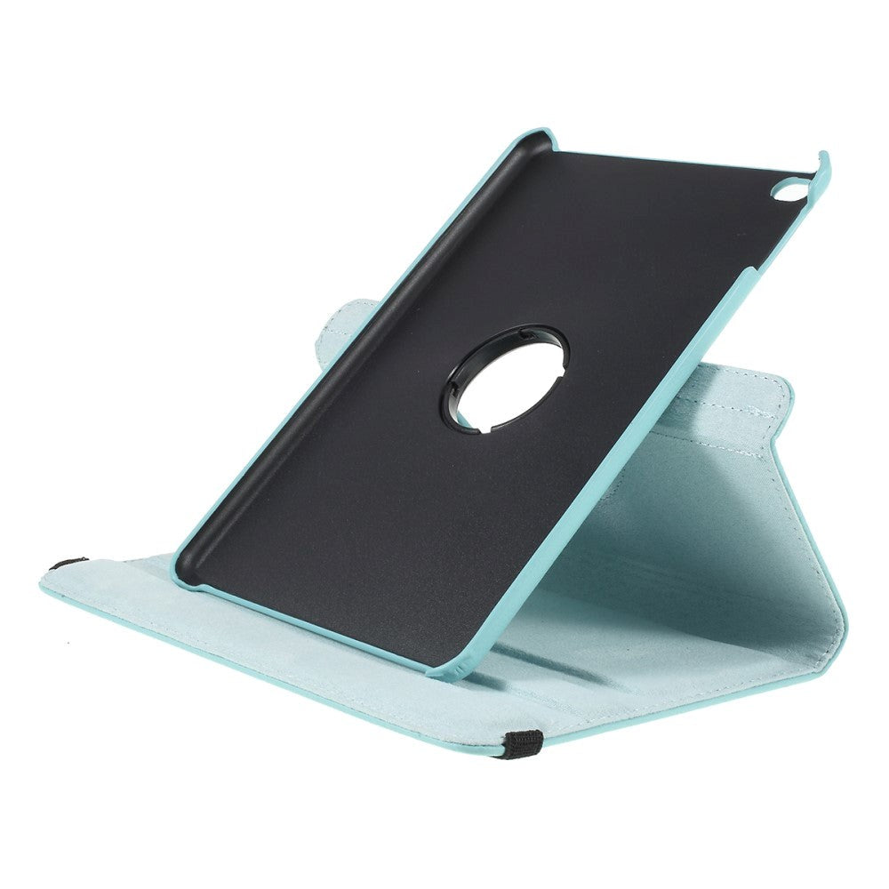 iPad Mini 4 Leather Case w. 360⁰ Stand function - Light blue