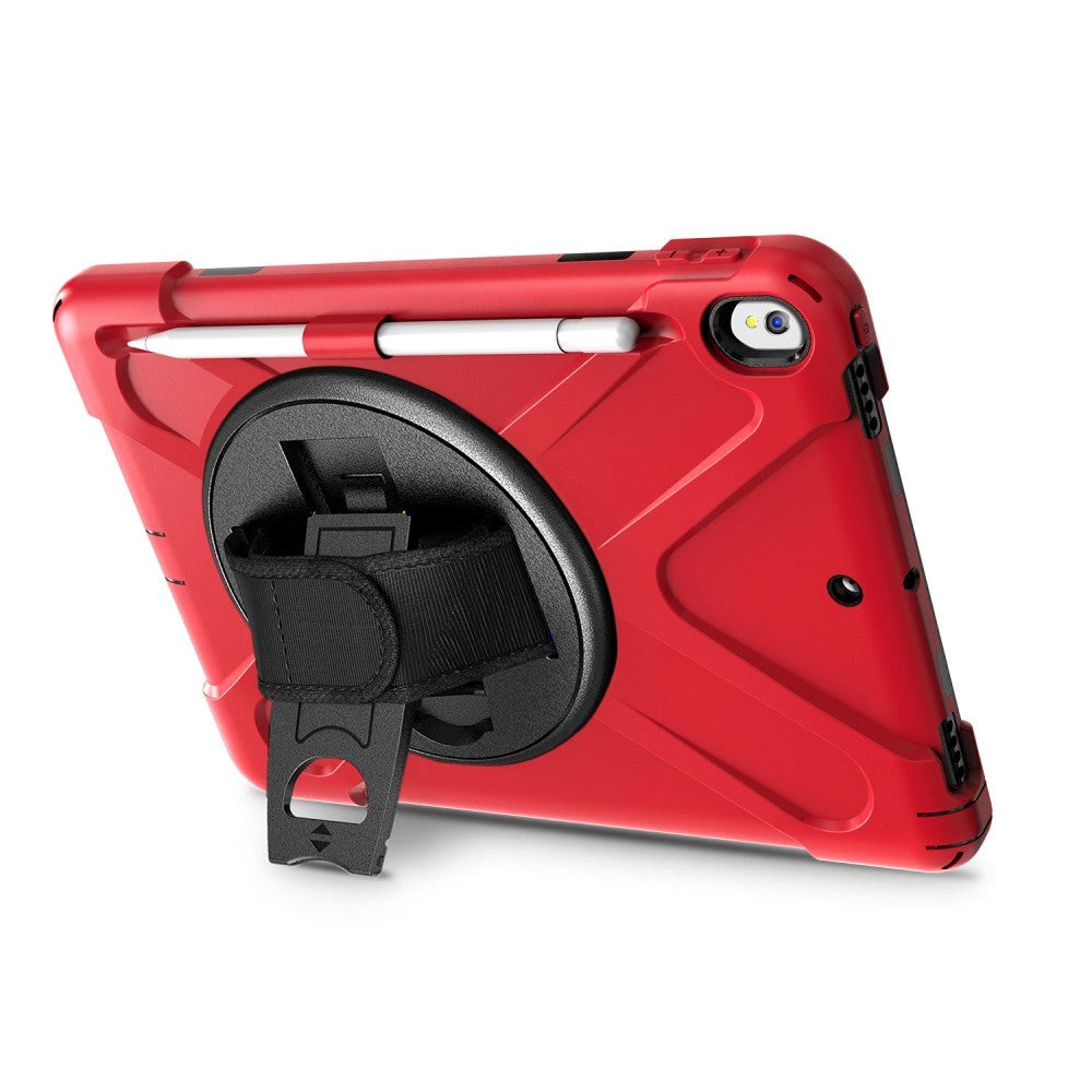 iPad Air (2019) Tough Case w. 360⁰ Stand & Hand Holder - Red