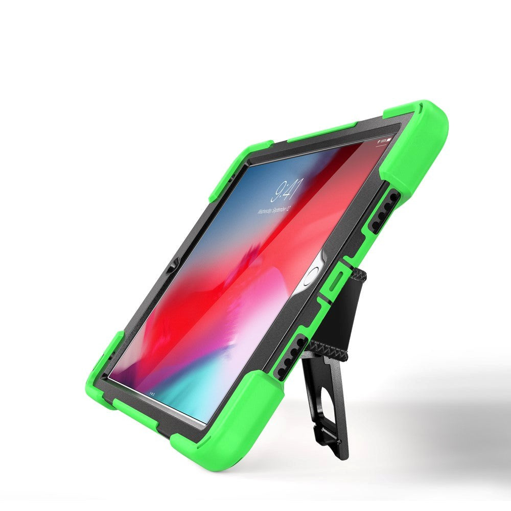 iPad Air (2019) Tough Case w. 360⁰ Stand & Hand Holder - Green