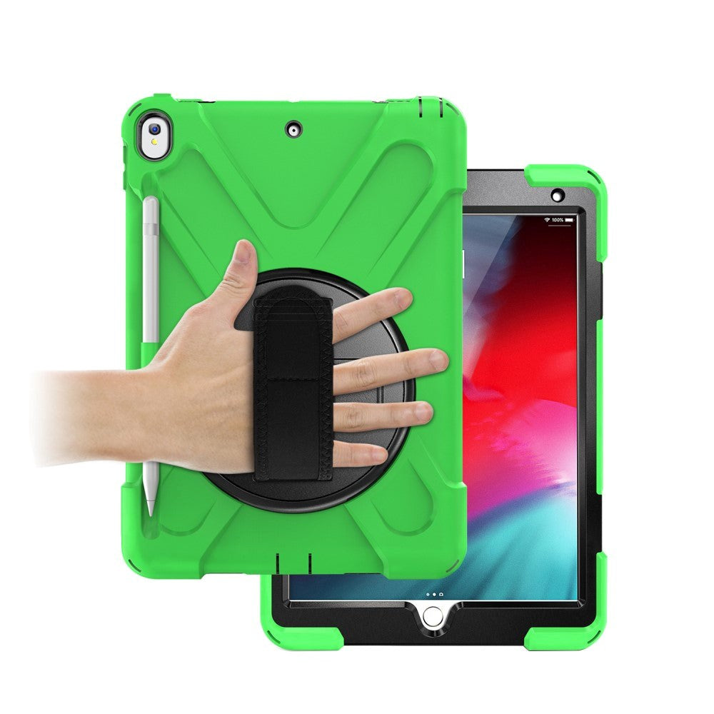 iPad Air (2019) Tough Case w. 360⁰ Stand & Hand Holder - Green