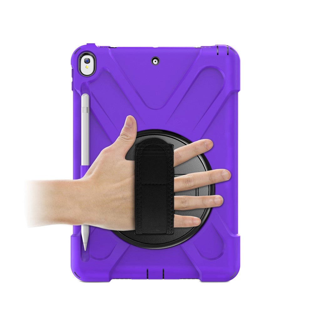 iPad Air (2019) Tough Case w. 360⁰ Stand & Hand Holder - Purple