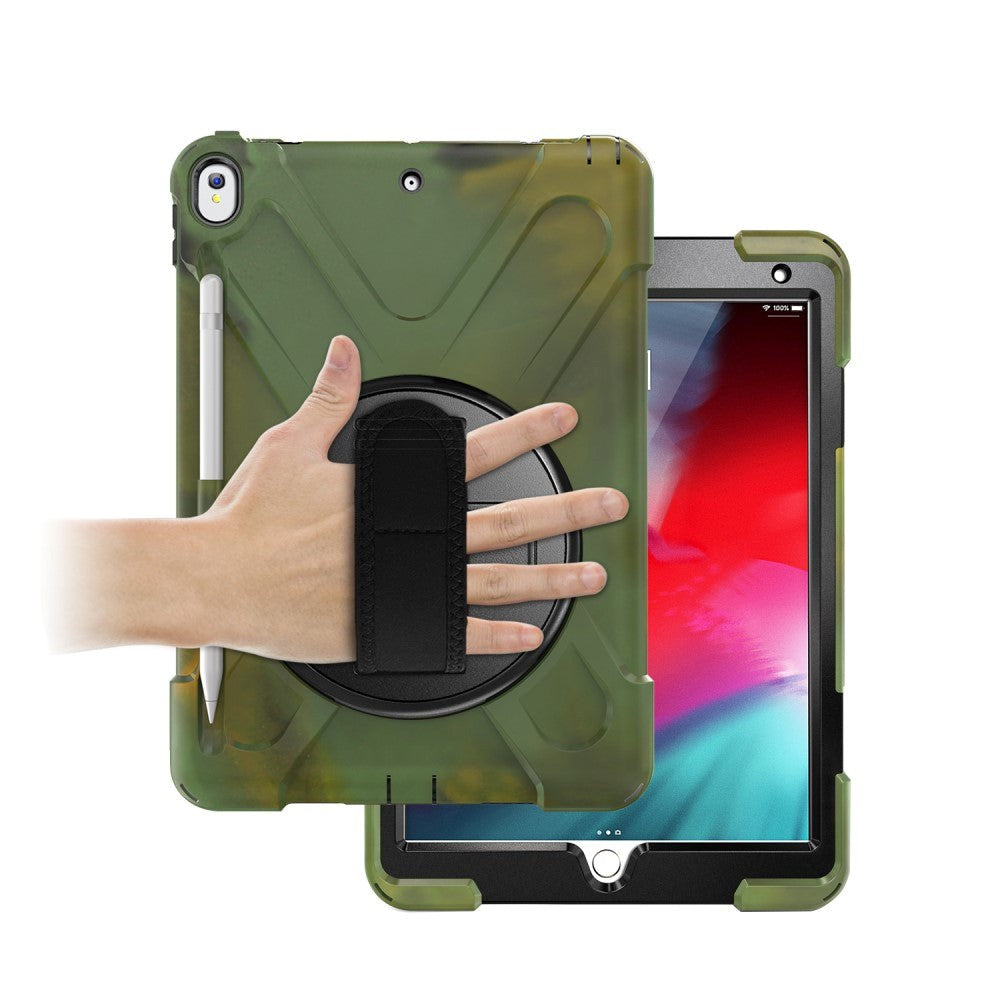 iPad Air (2019) Tough Case w. 360⁰ Stand & Hand Holder - Camouflage