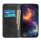 iPhone 11 Magnetic Leather Wallet Case Black