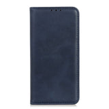 iPhone 11 Magnetic Leather Wallet Case Blue