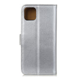 iPhone 11 Pro Slim Wallet Leather Case Silver