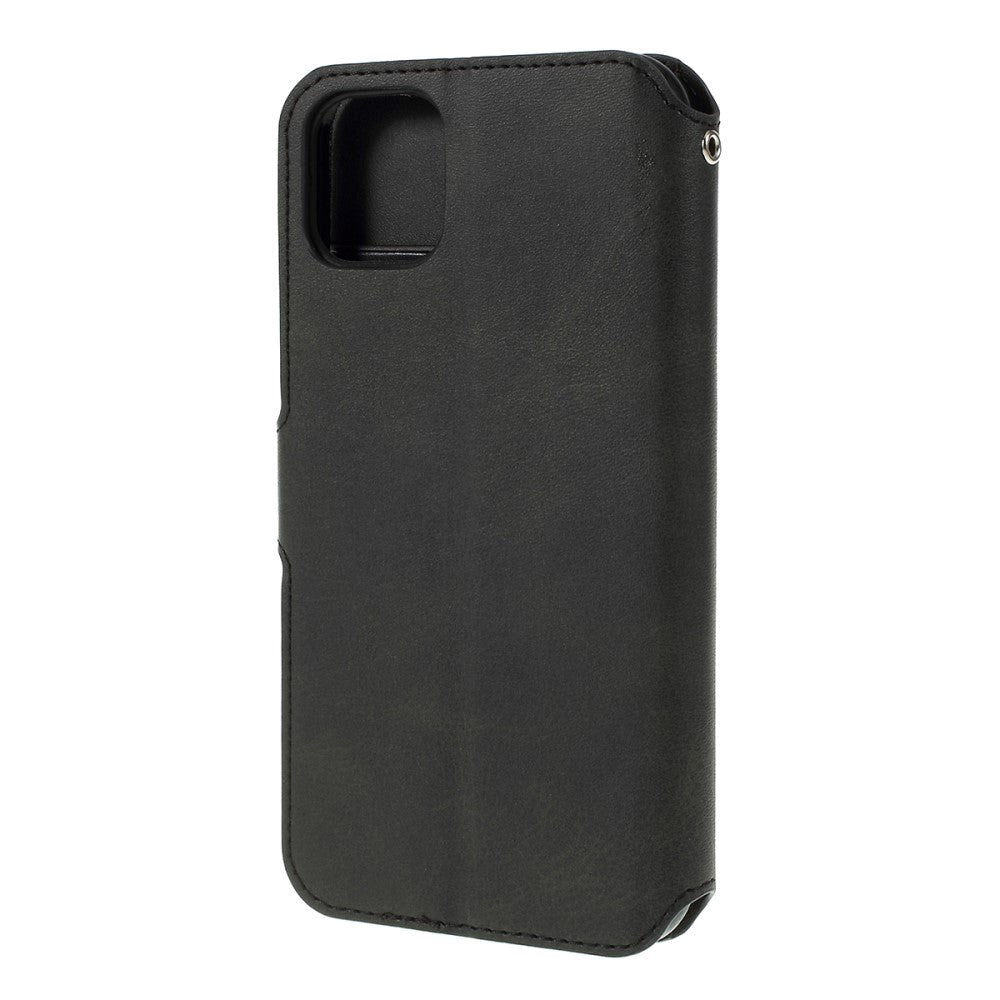 iPhone 11 AZNS Leather Wallet Case Black