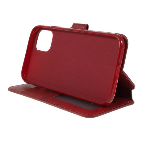 iPhone 11 AZNS Leather Wallet Case Red