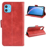 iPhone 11 Leather Stand Wallet Case Red