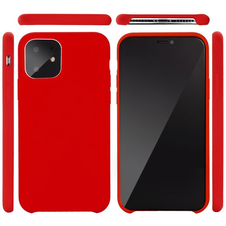 EIDERWOOD iPhone 11 Pro Lined Silicone Case - Red