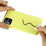 EIDERWOOD iPhone 11 Pro Lined Silicone Case - Yellow