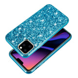 EIDERWOOD iPhone 11 Pro Max Glitter Hybrid Case - Blue