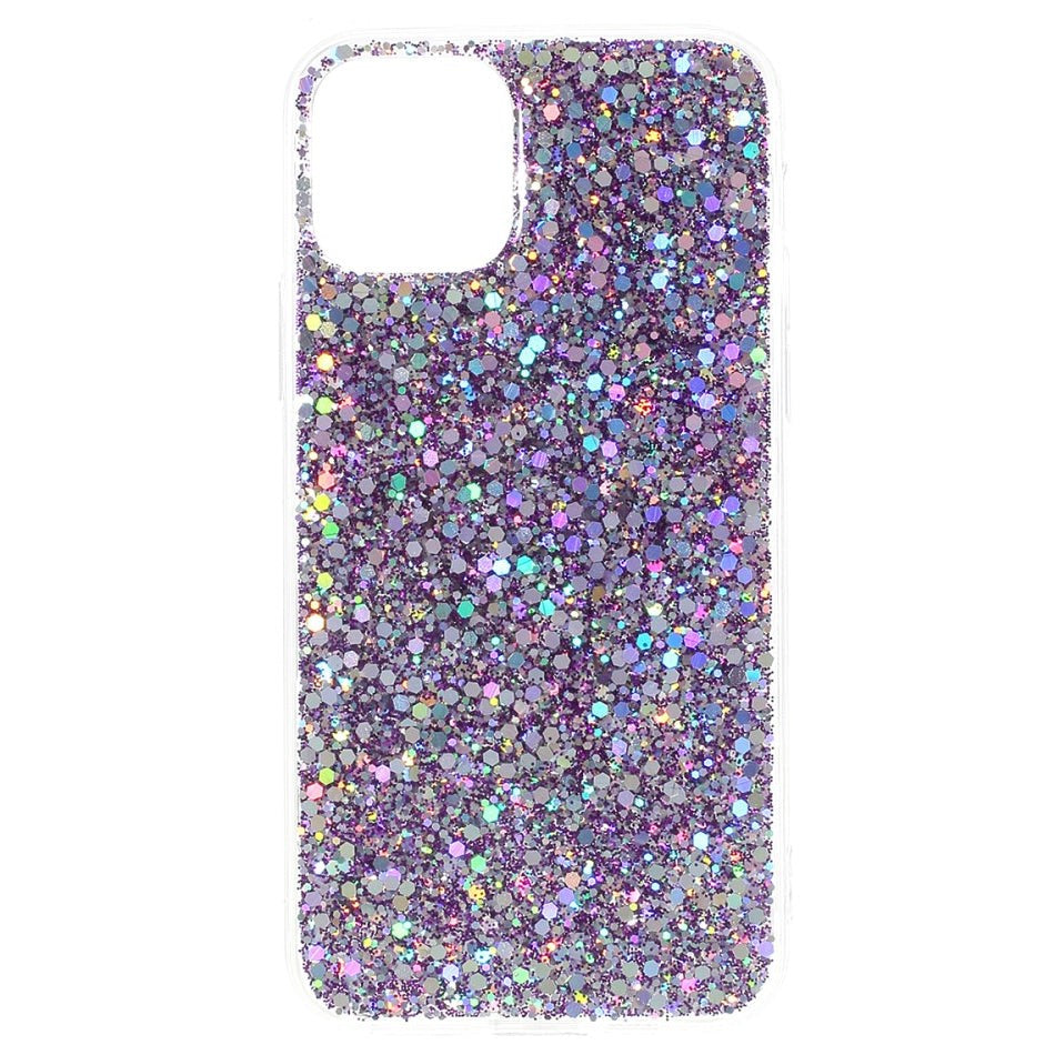 iPhone 11 Pro Glitter Case Purple