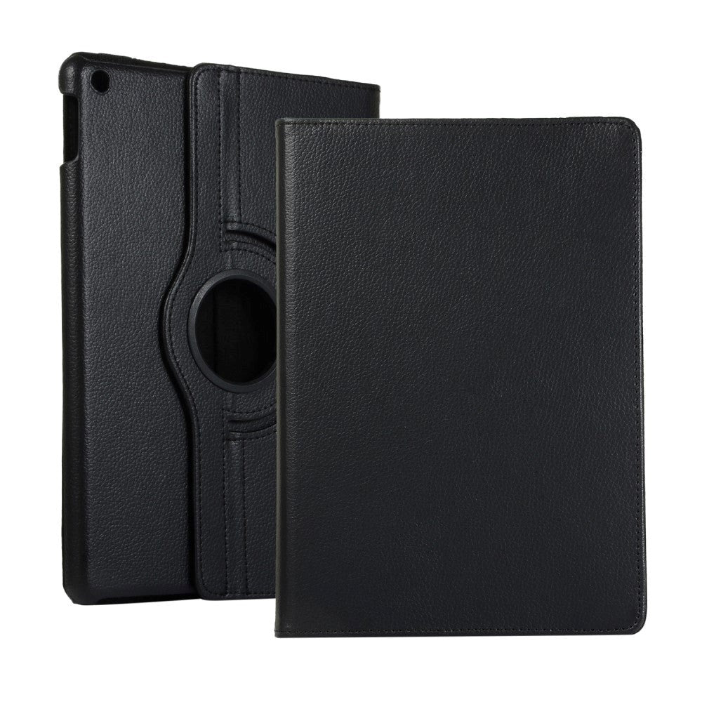 iPad 10.2" (2021 / 2020 / 2019) Classic Leather Case w. 360⁰ Stand function - Black