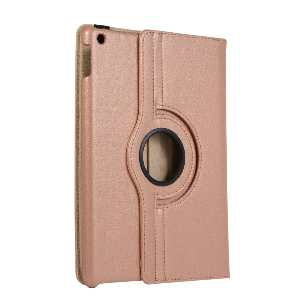 iPad 10.2" (2021 / 2020 / 2019) Classic Leather Case w. 360⁰ Stand function - Rose Gold